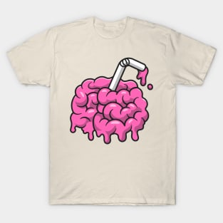 Brain Juice Cartoon T-Shirt